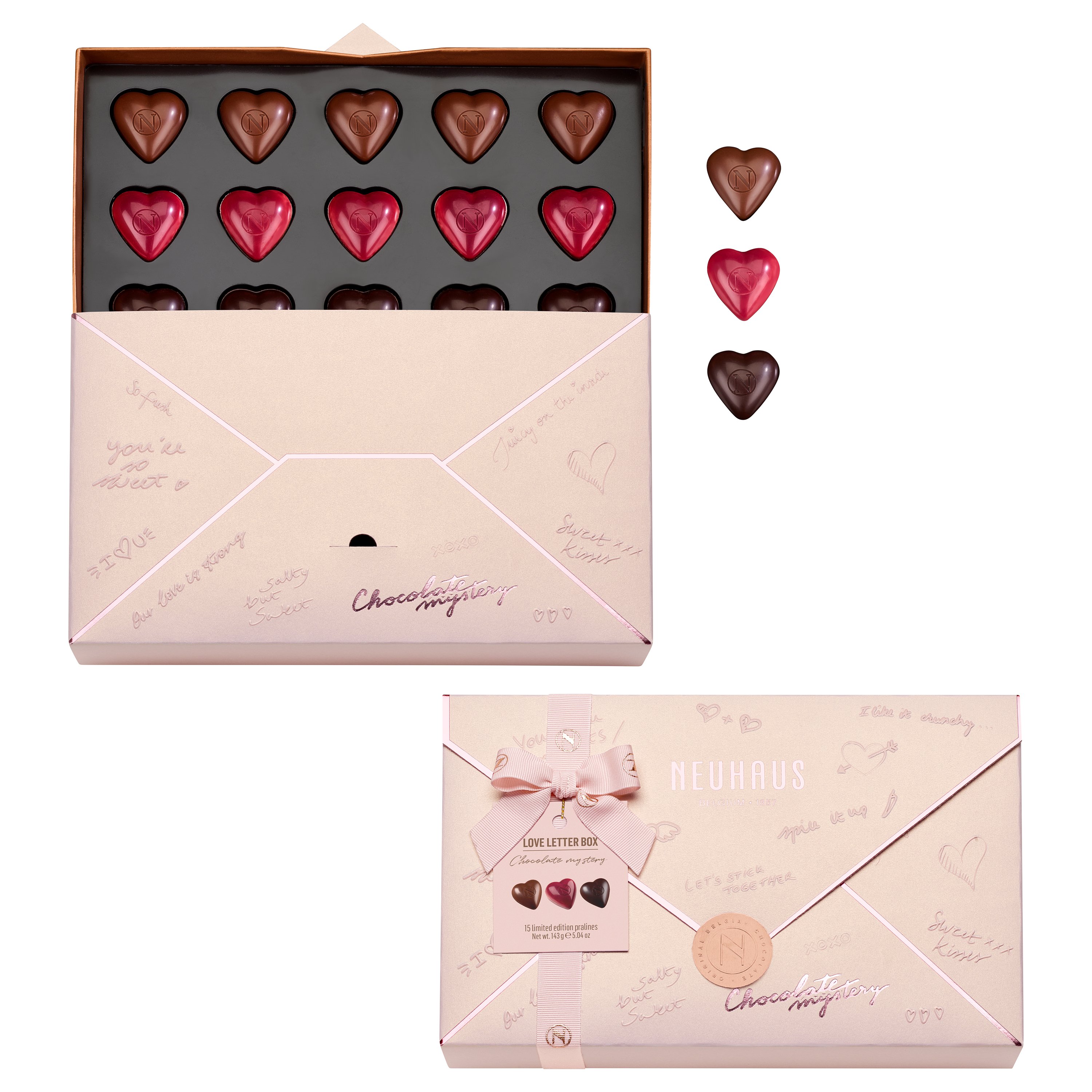 Love Letter Box Neuhaus Chocolates